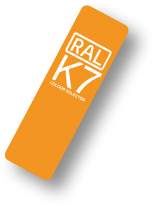 Fan deck RAL K7