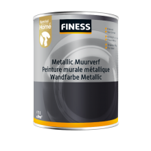 Wall paint metallic