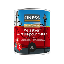 Peinture métal brillant